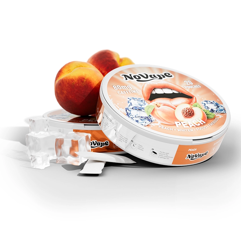 Novape Koffein Pouches - Peach - 80mg Kaufen