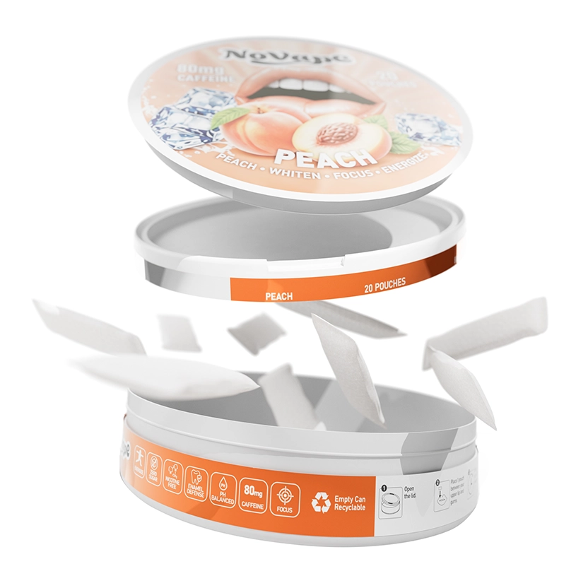 Novape Koffein Pouches - Peach - 80mg Kaufen