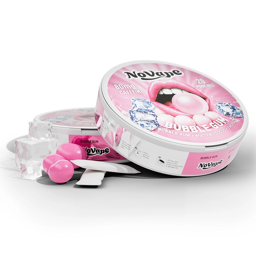 Novape Koffein Pouches - Bubble Gum - 80mg