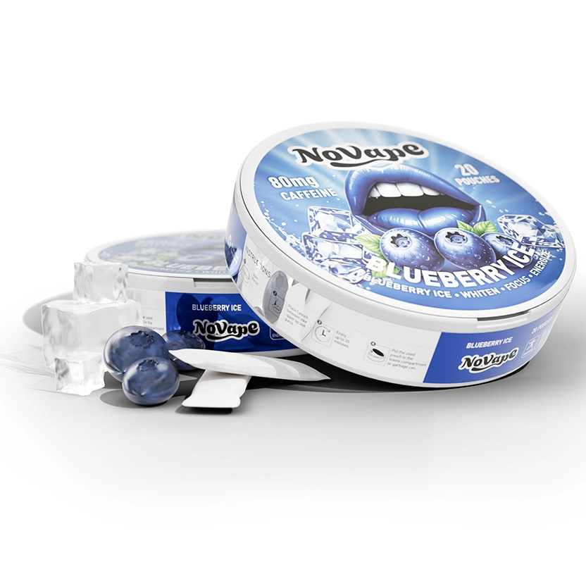 Novape Koffein Pouches - Blueberry Ice - 80mg