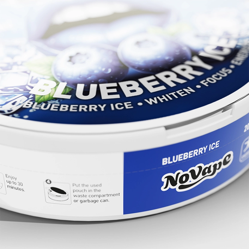 Novape Koffein Pouches - Blueberry Ice - 80mg