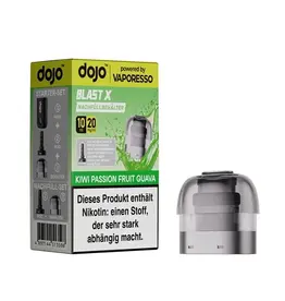 Vaporesso - Dojo Blast X - 10ml Pod - Kiwi Passion Fruit Guave