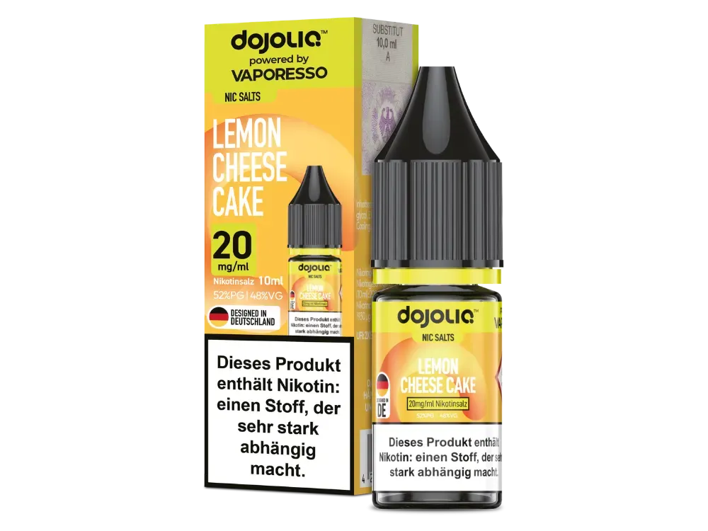 Dojoliq - Nikotinsalz-Liquid - 10ml - Lemon Cheese Cake