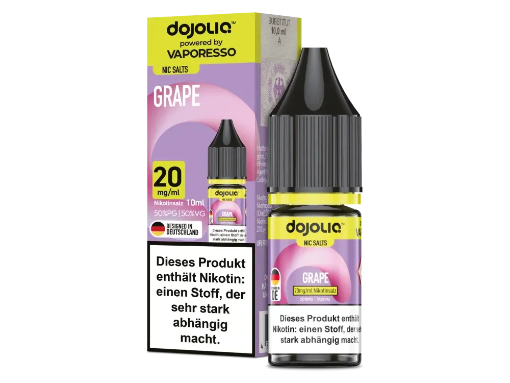 Dojoliq - Nikotinsalz-Liquid - 10ml - Grape