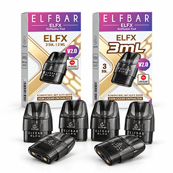 Elf Bar ELFX Pods kaufen – Original Ersatzpods mit Nikotinsalz