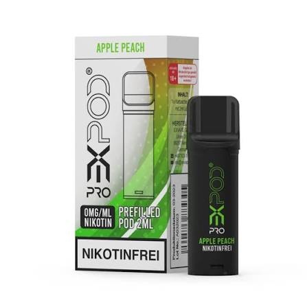 Expod Pro Pods | 1 x 2ml | Apple Peach (Nikotinfrei)