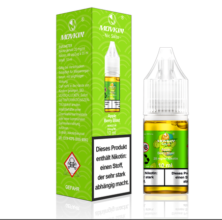 Movkin Nic Salts - Apple Berry Blast