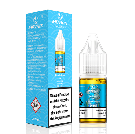 Movkin Nic Salts - Bluelicious Ice