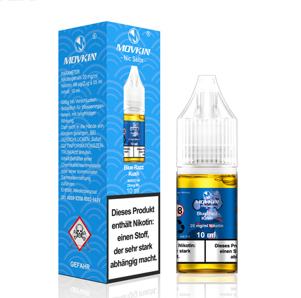 Movkin Nic Salts - Blue Razz Kush