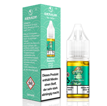 Movkin Nic Salts - Blue Sour Raspberry