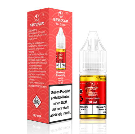 Movkin Nic Salts - Blueberry Raspberry