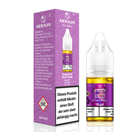 Movkin Nic Salts - Dragonfruit Aloe Freeze