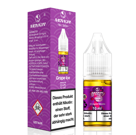 Movkin Nic Salts - Grape Ice