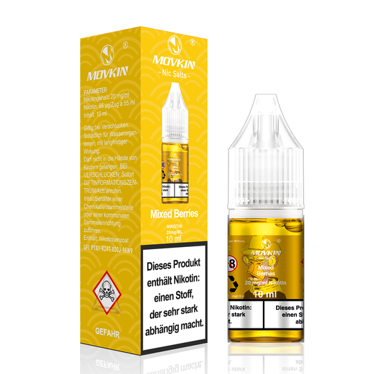 Movkin Nic Salts - Mixed Berries