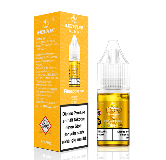 Movkin Nic Salts - Pineapple Ice