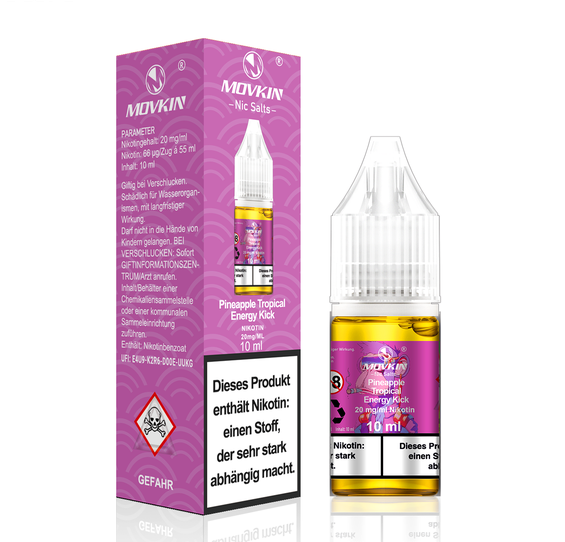 Movkin Nic Salts - Pineapple Tropical Energy Kick