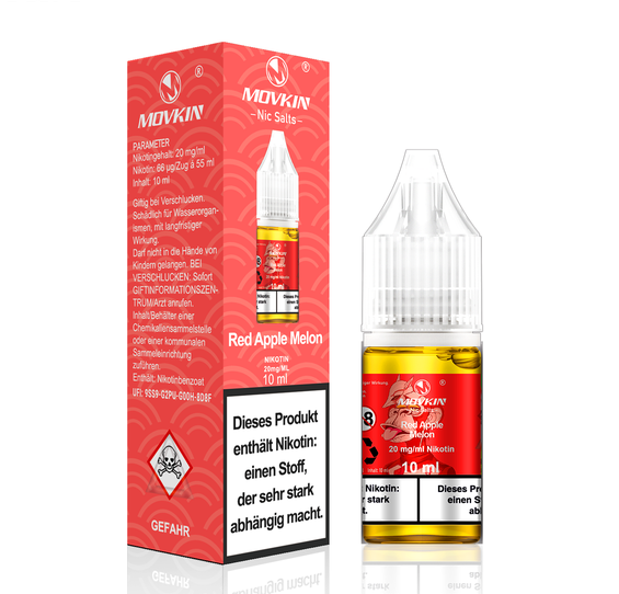 Movkin Nic Salts - Red Apple Lemon