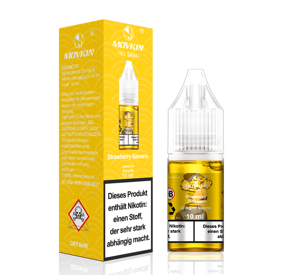 Movkin Nic Salts - Strawberry Banana