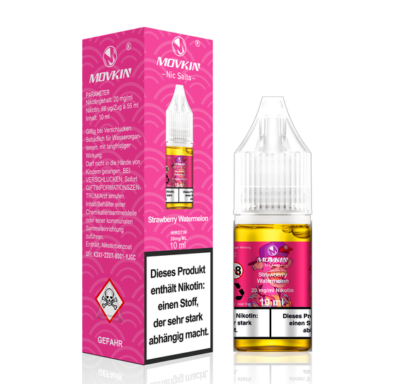 Movkin Nic Salts - Strawberry Watermelon Bubblegum