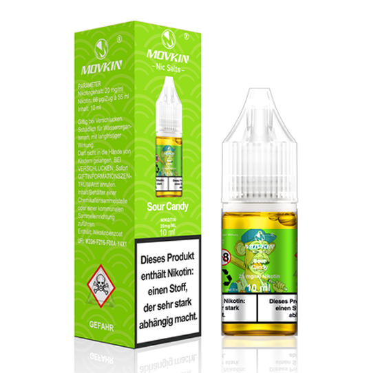 Movkin Nic Salts - Sour Candy