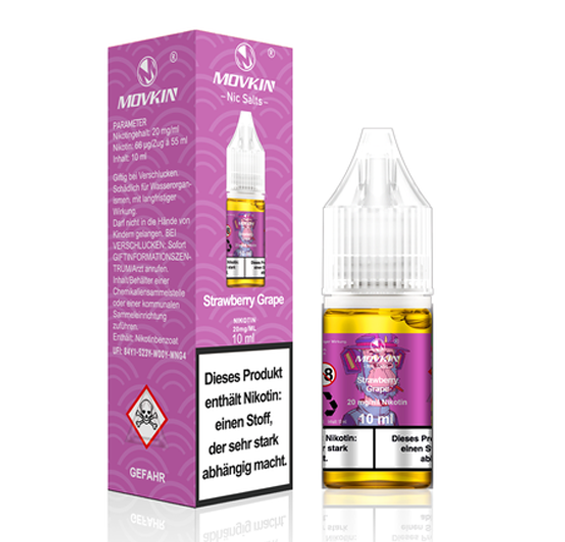 Movkin Nic Salts - Strawberry Grape