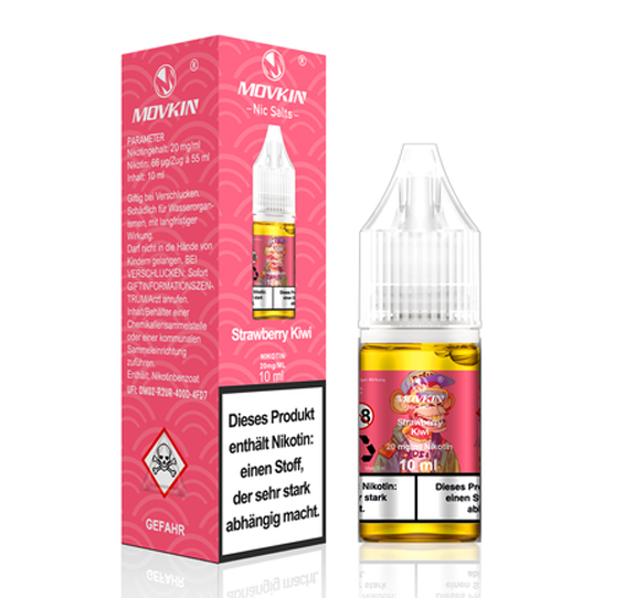 Movkin Nic Salts - Strawberry Kiwi