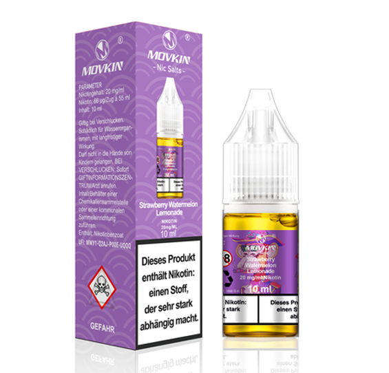 Movkin Nic Salts - Strawberry Watermelon Lemonade