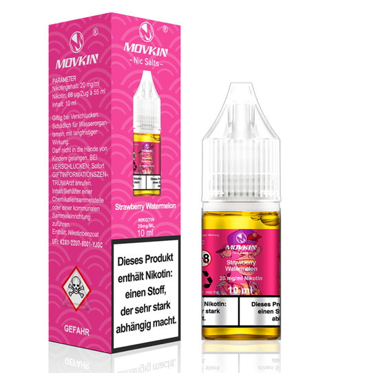 Movkin Nic Salts - Strawberry Watermelon