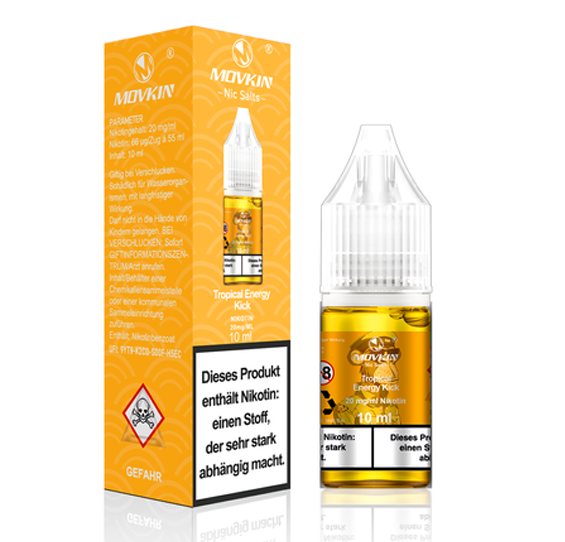 Movkin Nic Salts - Tropical Energy Kick