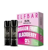 Elfbar Elfa Pods - DRAGON FRUIT BLACKBERRY - Nikotinfrei - 2St