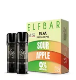 Elfbar Elfa Pods - SOUR APPLE - Nikotinfrei - 2St