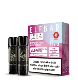 Elfbar Elfa Pods - DRAGON FRUIT BLUEBERRY