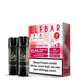 Elfbar Elfa Pods - WHITE PEACH ICE