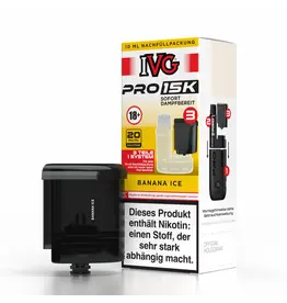 IVG Pro 15k Pod - Banana Ice - 10ml