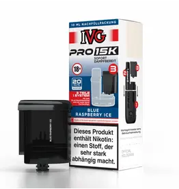 IVG Pro 15k Pod - Blue Rasberry Ice -  10ml