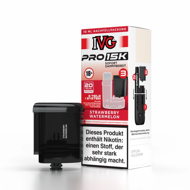 IVG Pro 15k Pod - Strawberry Watermelon - 10ml