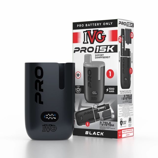 IVG Pro 15K Device – Wiederaufladbares Pod System