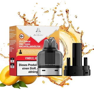 Arcbear Pro 15000 Pod Set Set - Vimbull Apricot Peach -2ml