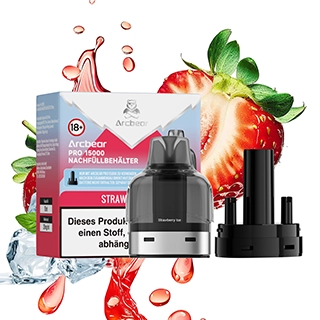 Arcbear Pro 15000 Pod Set Set - Starwberry Ice -2ml