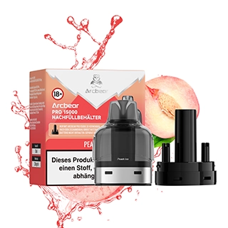 Arcbear Pro 15000 Pod Set Set - Peach Ice -2ml