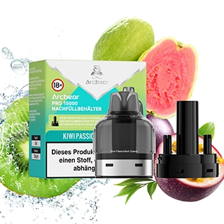 Arcbear Pro 15000 Pod Set Set - Kiwi Passionfruit Guava -2ml