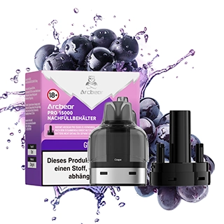 Arcbear Pro 15000 Pod Set Set - Grape -2ml