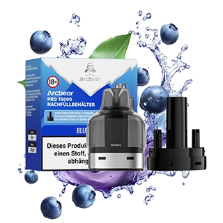 Arcbear Pro 15000 Pod Set Set - Blueberry -2ml
