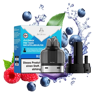 Arcbear Pro 15000 Pod Set Set - Blue Razz -2ml