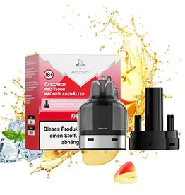Arcbear Pro 15000 Pod Set - Apple Ice -2ml