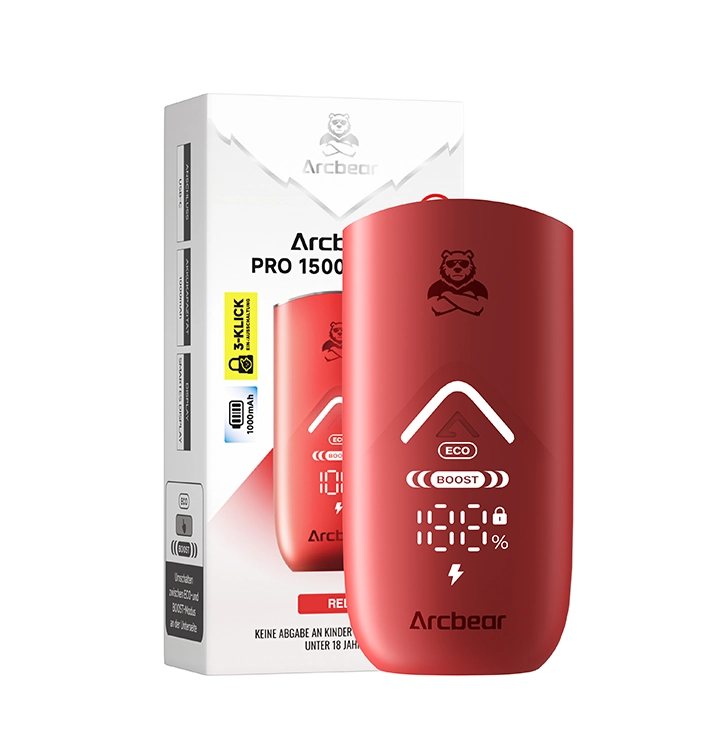 Arcbear Pro 15000 Device – Wiederaufladbares Pod System