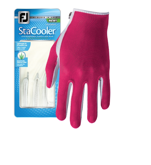 Footjoy Footjoy Stacooler Fashion Glove met Aloë Vera, diverse kleuren, zomer golfhandschoen Links