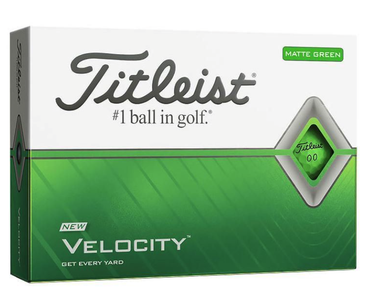 Titleist Titleist Velocity golfballen dozijn groen