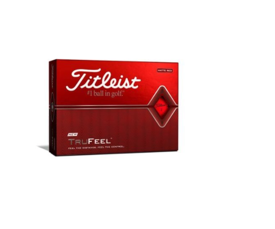 Titleist Titleist TruFeel dozijn golfballen rood, nieuwe Trusoft