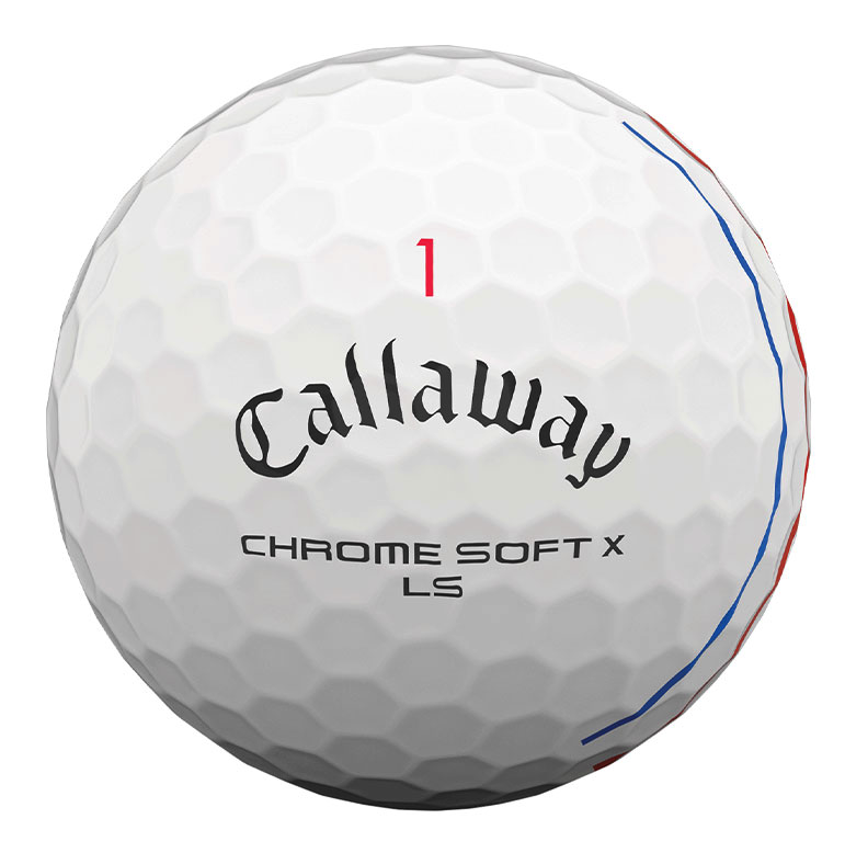 Callaway Callaway Chrome Soft X LS Tripple Track golfballen wit